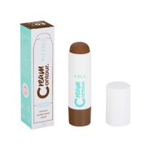 Contorno Facial Vizzela Em Bastão Stick Cremoso Esfumar Efeito Natural Cream Contour