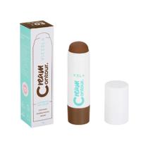 Contorno Facial Vizzela Em Bastão Stick Cremoso Esfumar Efeito Natural Cream Contour