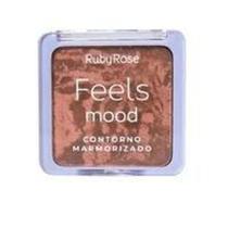 Contorno marmorizado feels mood dark hb-7527 ruby rose
