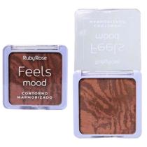 Contorno Marmorizado Ruby Rose Feels Mood Dark 7.0g Hb-7527 Contorno Marmorizado Ruby Rose Feels Mood Dark 7.0g Hb-7527