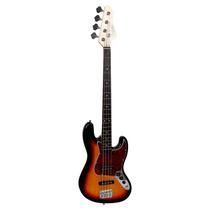 Contra Baixo 4 Cordas Giannini GB100 Sunburst 3TS/TT GB-100 Contra Baixo 4 Cordas Giannini GB100 Sunburst 3TS/TT GB-100