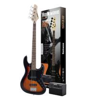 Contra Baixo Rockwave RBK400 SB Kit Amplificador