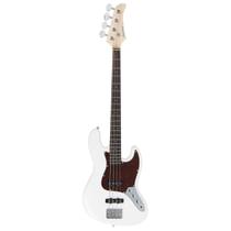 Contra Baixo Strinberg 4 Cordas JBS40 WH Jazz Bass Branco