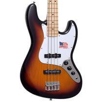 Contra-Baixo SX Jazz Bass 4 Cordas Alder Sunburst Regulado