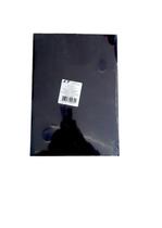 Contra Capa Para Encadernação Chapa Plástica A4 Preta C/100 Contra Capa Para Encadernação Chapa Plástica A4 Preta C/100