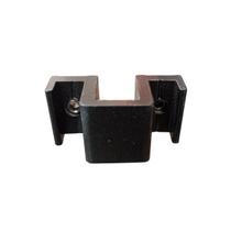 Contra Fecho Alumínio Linha Gold CON383 Preto - 10pç