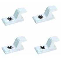 Contra fecho con-370 zamak branco janela e porta kit 4 pcs