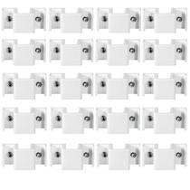 Contra Fecho Concha/Fechadura Lateral Gold Con382 Branco 20 Peças