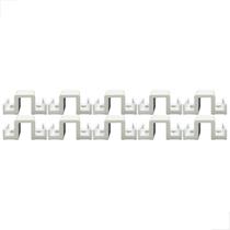 Contra Fecho Lateral Gold importado Con-383 Branco C/ 10un