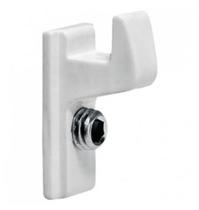 Contra fecho lateral para portas e janelas de alumínio CFE22 Branco Contra fecho lateral para portas e janelas de alumínio CFE22 Branco