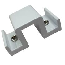 Contra fecho porta ou janela esquadria de alumínio CFE29 Branco