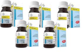 Contra Formigas Moscas Baratas K-othrine Sc 25 Bayer 30ml kit 5 embalagens