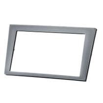 Contra Frente Plastica Permak Corsa Montana Meriva 2 DIN Cinza 89/M3