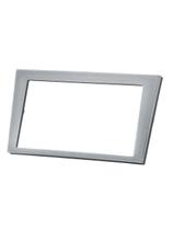 Contra Frente Plástica Permak Corsa Montana Prata 2din