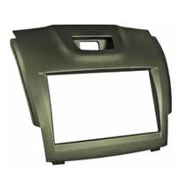 Contra Frente Plastica Permak S10 Nova 2 DIN Preta