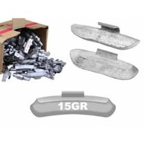 Contra Peso Chumbo 15gr Balanceamento Rodas Ferro 100 Peças - DMarc