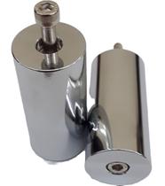 CONTRA PESO GUIDÃO ALUMINIO PAR CROMADO 70mm CONTRA PESO GUIDÃO ALUMINIO PAR CROMADO 70mm