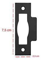 Contra testa 1005 preto fosco stam