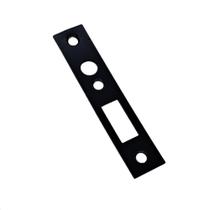 Contra Testa Para Fechadura Bico De Papagaio 815/829 Preto 8 Peças