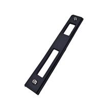 Contra Testa Para Porta De Giro Linha 30 Preto 2 Peças Contra Testa Para Porta De Giro Linha 30 Preto 2 Peças