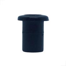 Contra Trinco Capuchinho AL1038 Com Furo 10mm Preto Kit 2Uni