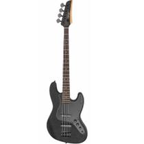 Contrabaixo 4 Cordas Fun Jazu JB4 All Black Sparkle Satin Limited Edition - Seizi Contrabaixo 4 Cordas Fun Jazu JB4 All Black Sparkle Satin Limited Edition - Seizi
