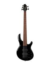 Contrabaixo cort eletrico 5 cordas c5 deluxe bk