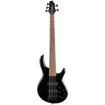 Contrabaixo cort eletrico 5 cordas c5 deluxe black