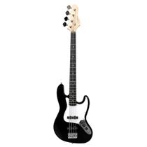 Contrabaixo Giannini 4C GB-100 Black com escudo White (BK/WH)