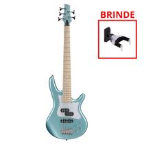 Contrabaixo Ibanez 5 Cordas SRMD205 SPN + Suporte Hercules