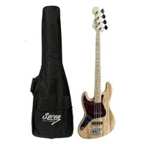 Contrabaixo J.bass Seven Canhoto Sjb-47 LH NT 4c C/Bag