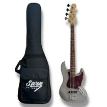 Contrabaixo Jazz Bass Seven Sjb 47 Gray Com Bag