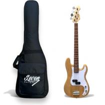 Contrabaixo P/Bass Seven SPB-47 NAT 4c Com Bag