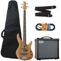 Contrabaixo Yamaha TRBX174 EW Natural + Cubo + Acessórios