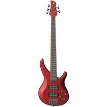 Contrabaixo Yamaha TRBX305 CAR 5 Cordas TRBX Series Ativo Vermelho C/ Escala Escura