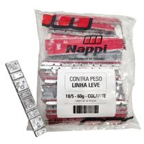 Contrapeso Adesivo Balanceamento Rodas 10/5 60gr Pacote 50un