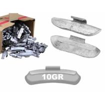 Contrapeso de Chumbo para Balanceamento em Rodas de Ferro - 100 peças de 10gr - DMarc