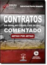 Contratos em geral no codigo civil de 2002 comentado - artigo por artigo