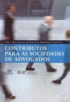 Contributos Para as Sociedades de Advogados - ALMEDINA Contributos Para as Sociedades de Advogados - ALMEDINA