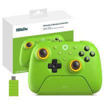 Control inalámbrico 8Bitdo Ultimate 2 con dock de carga verde 2.4G