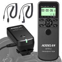 Control Remoto Inalámbrico con Temporizador para Cámara AODELAN WTR-2