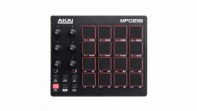 Controlador Akai MIDI com 16 pads MPD218