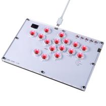 Controlador Arcade Stick TAILYX de 16 teclas com todos os botões com Turbo RGB