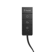 Controlador ARGB Manual Adjust 2 da Fractal Design com Cabo em Y Controlador ARGB Manual Adjust 2 da Fractal Design com Cabo em Y
