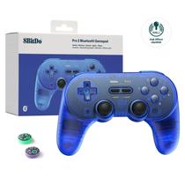 Controlador Bluetooth 8Bitdo Pro 2 para Switch PC Android Azul