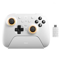 Controlador Bluetooth 8bitDO Ultimate 2 para switch/PC branco