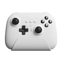 Controlador Bluetooth 8Bitdo Ultimate com base de carregamento branca