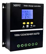 Controlador Carga Painel Solar Regulador Mppt 12V/48V 100A Controlador Carga Painel Solar Regulador Mppt 12V/48V 100A