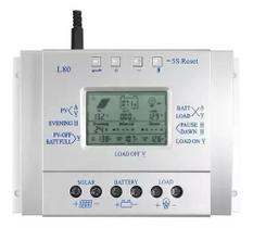 Controlador Carga Painel Solar Regulador Tensão 80a Mppt L80
