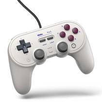 Controlador com fio 8BitDo Pro 2 para Switch, Windows e muito mais
